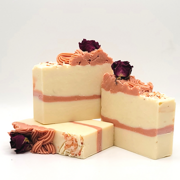 Rose Cake - Handcrafted Body Soap