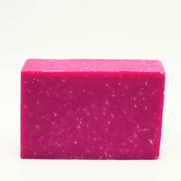 Raspberry Patchouli Scrub - Handcrafted Body Soap